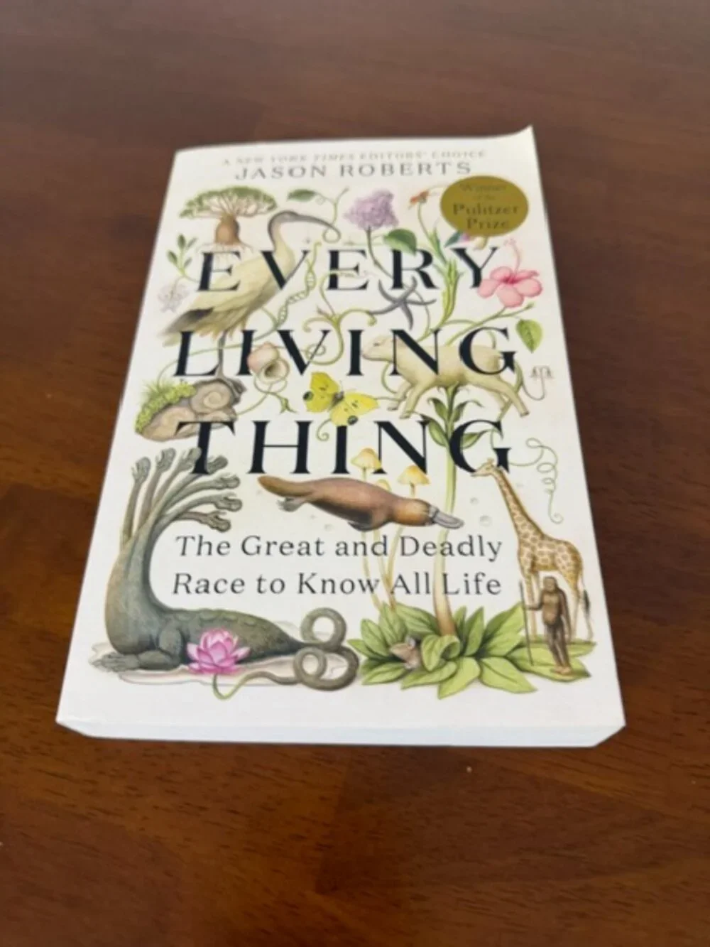 Every Living Thing by Jason Roberts Pulitzer Prize Winning Book